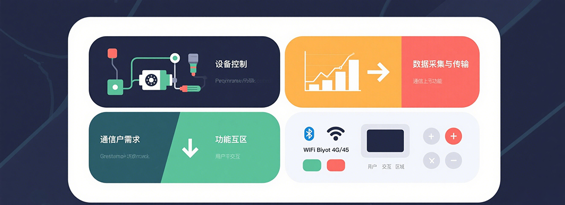 控制板功能需求示意圖